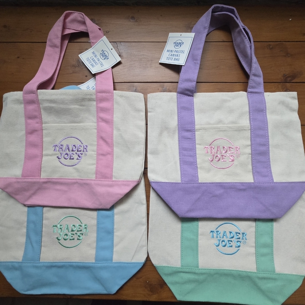 New 2026 Trader Joes's Mini Tote Bags!